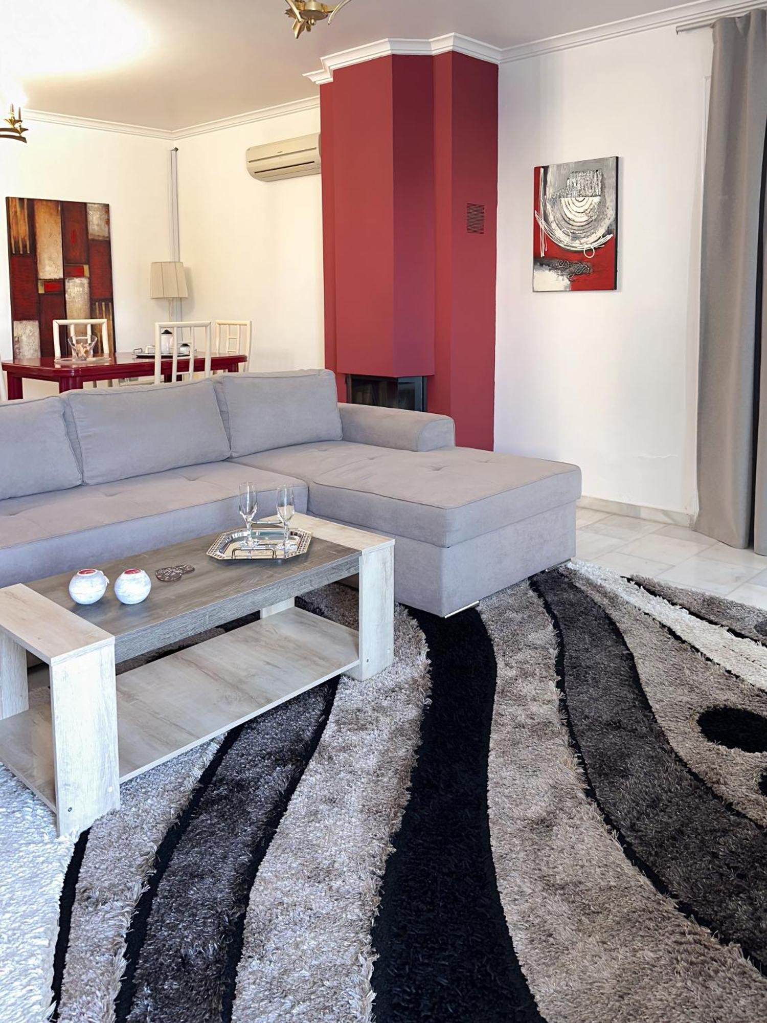 Bourtzi View Villa - The Apartment นาฟปลิโอ ภายนอก รูปภาพ