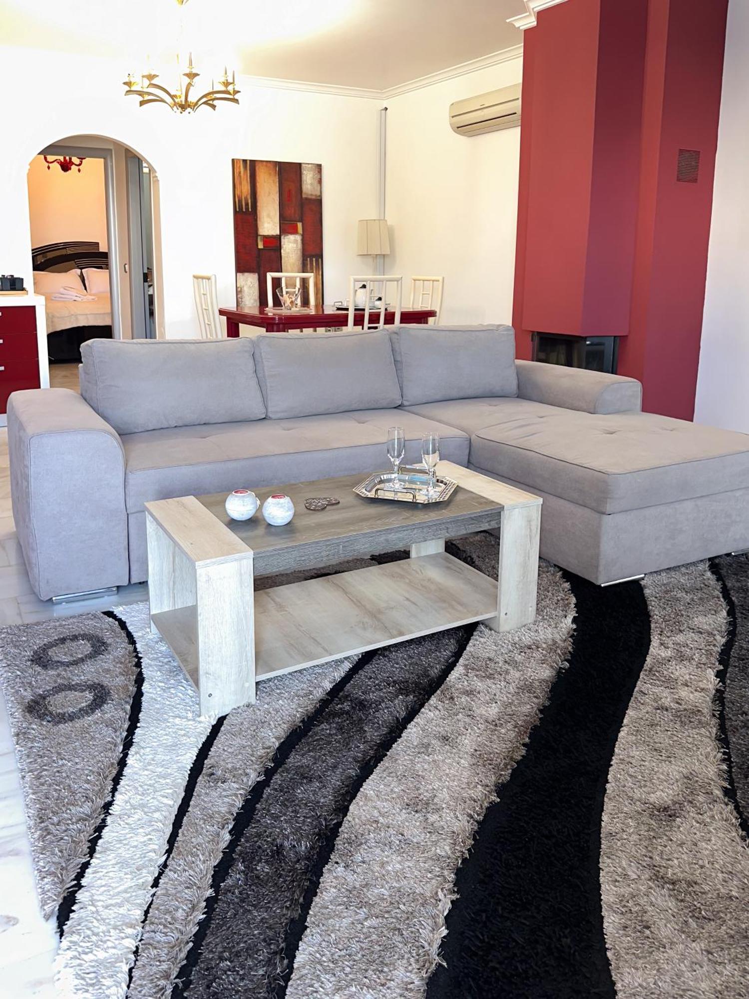 Bourtzi View Villa - The Apartment นาฟปลิโอ ภายนอก รูปภาพ