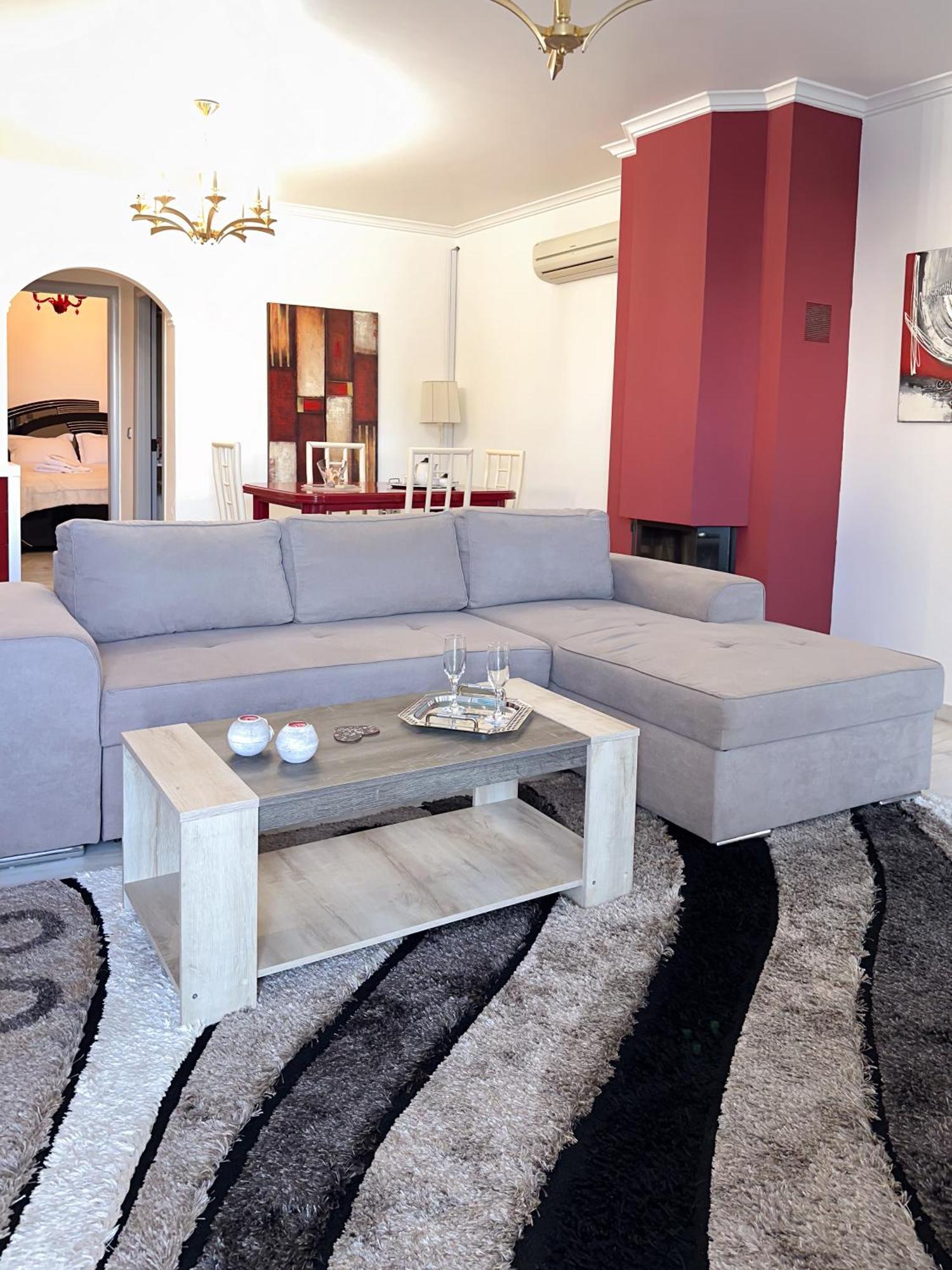Bourtzi View Villa - The Apartment นาฟปลิโอ ภายนอก รูปภาพ