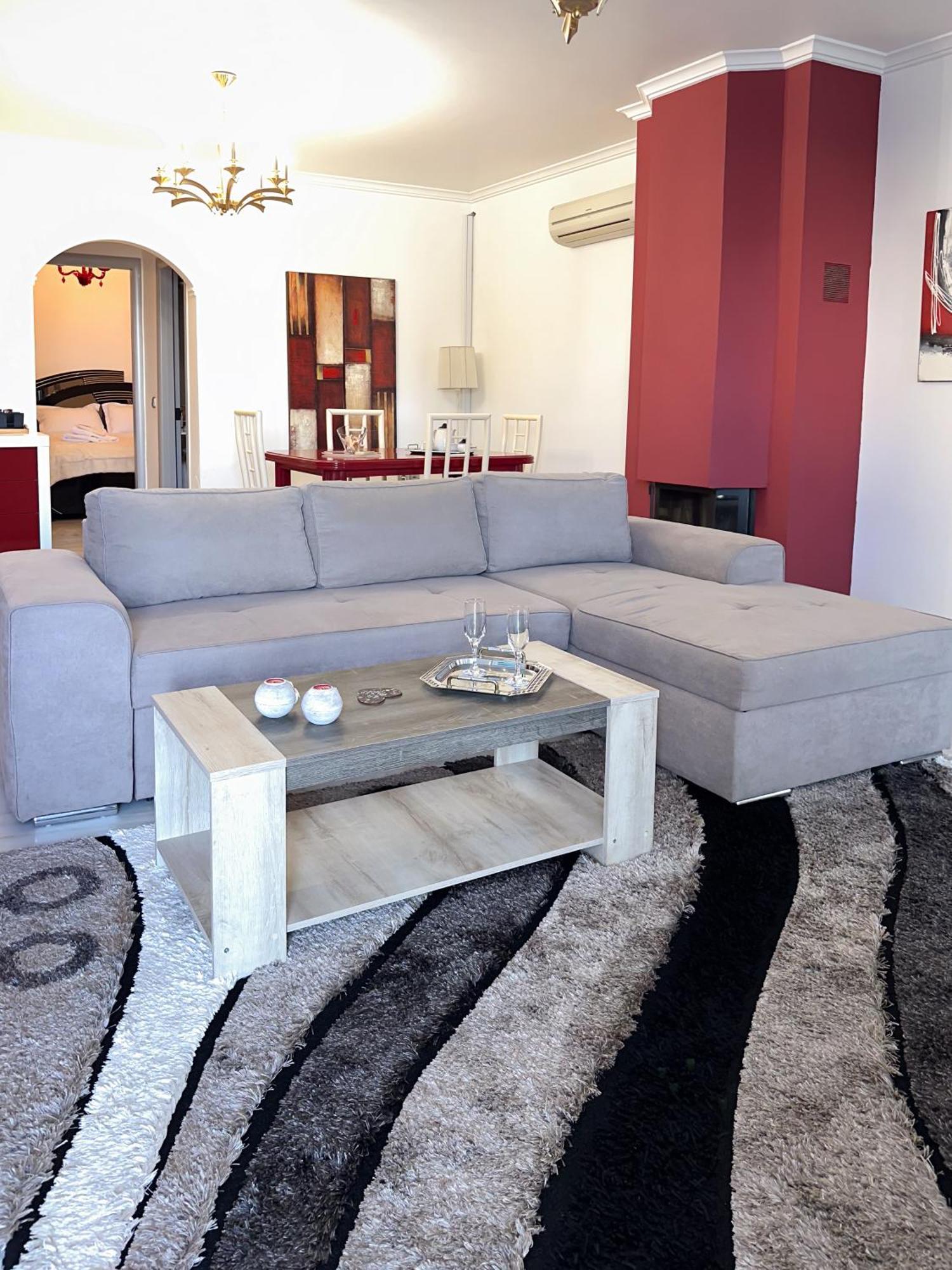 Bourtzi View Villa - The Apartment นาฟปลิโอ ภายนอก รูปภาพ